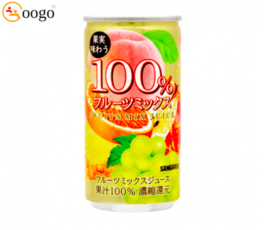 Sangaria Mixed fruit juice 100%, 190 g